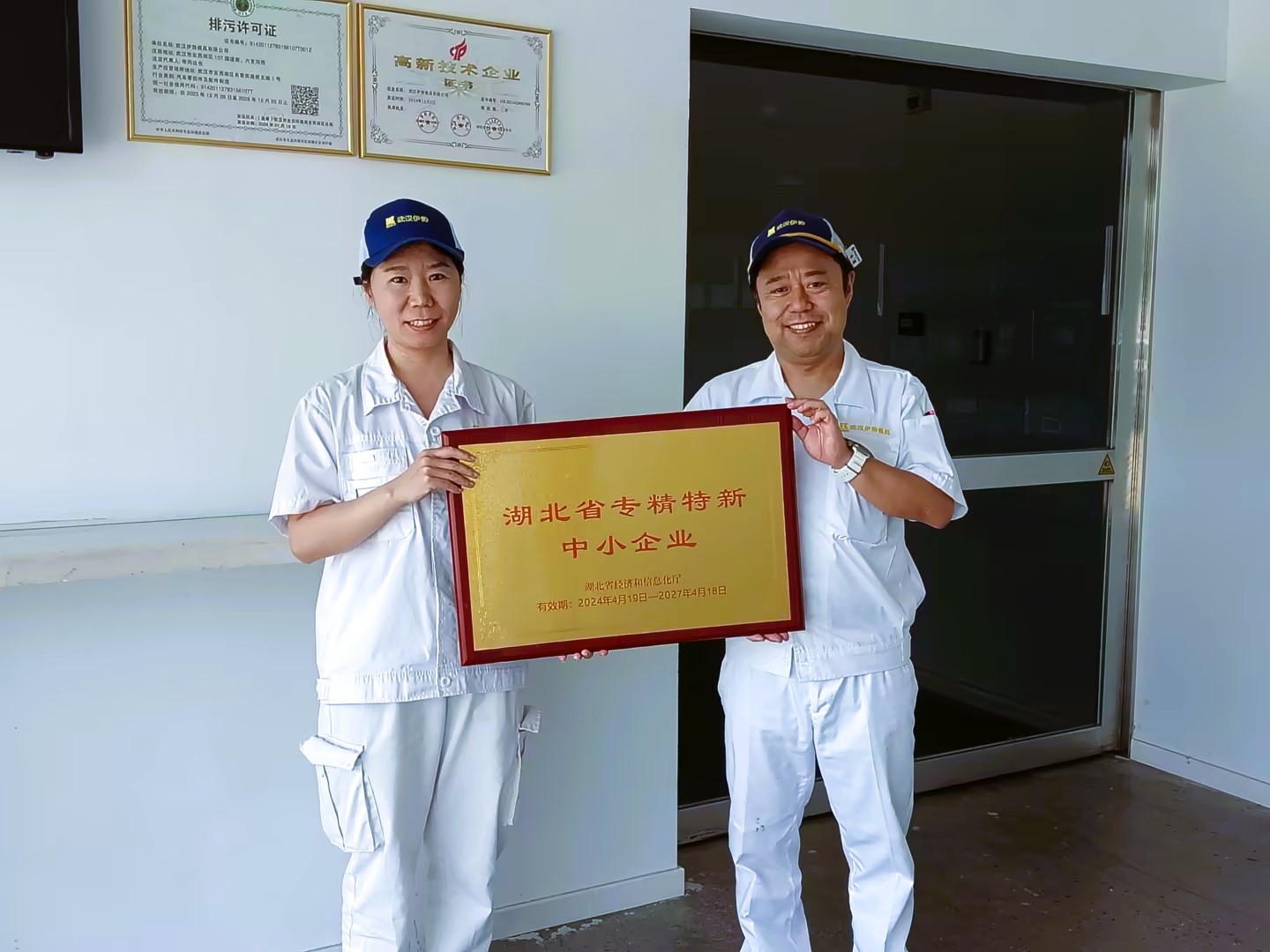 公司获得湖北省专精特新中小企业称号